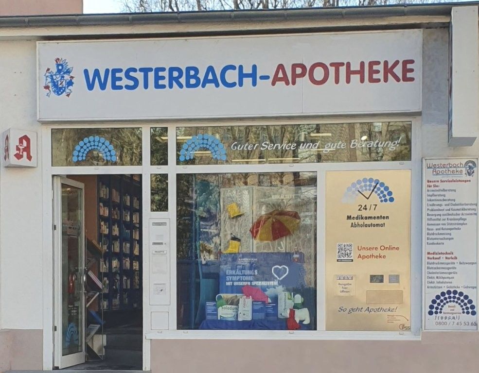 Schaufenster mit Abholautomat